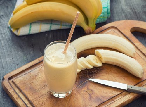 صورة فوائد الموز باللبن للتخسيس