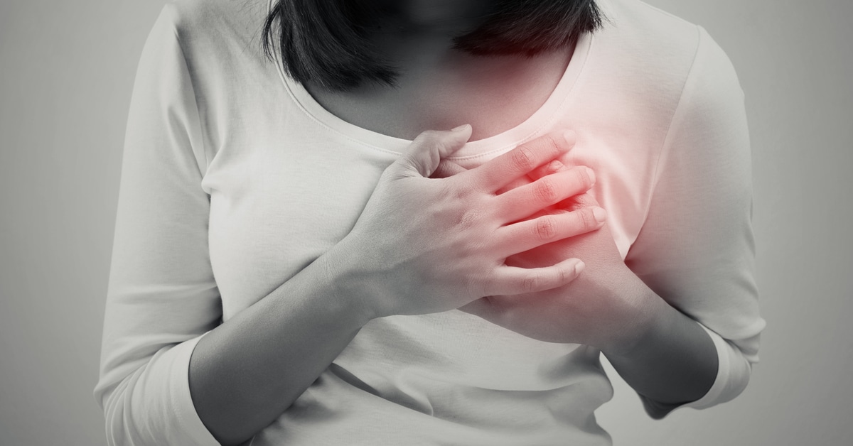 اعراض امراض القلب والشرايين