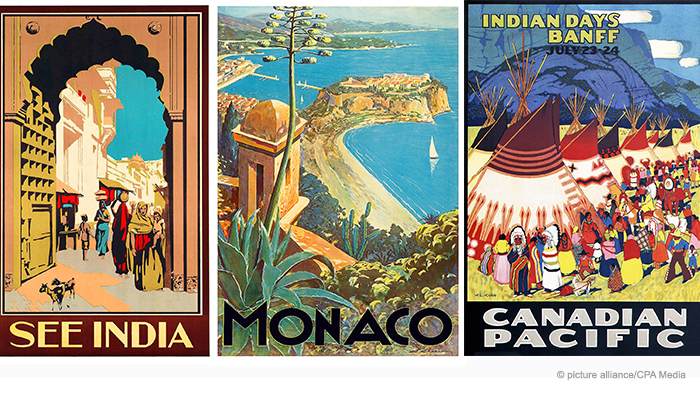 صورة ملصقات عن السياحة