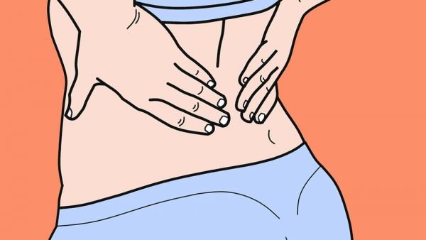 ما الفرق بين ألم الظهر في الدورة والحمل