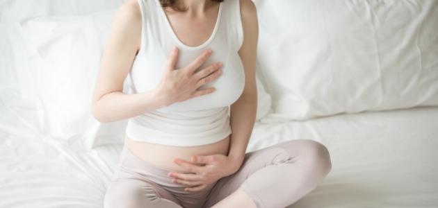 ضيق التنفس عند الحامل في الشهور الاولى