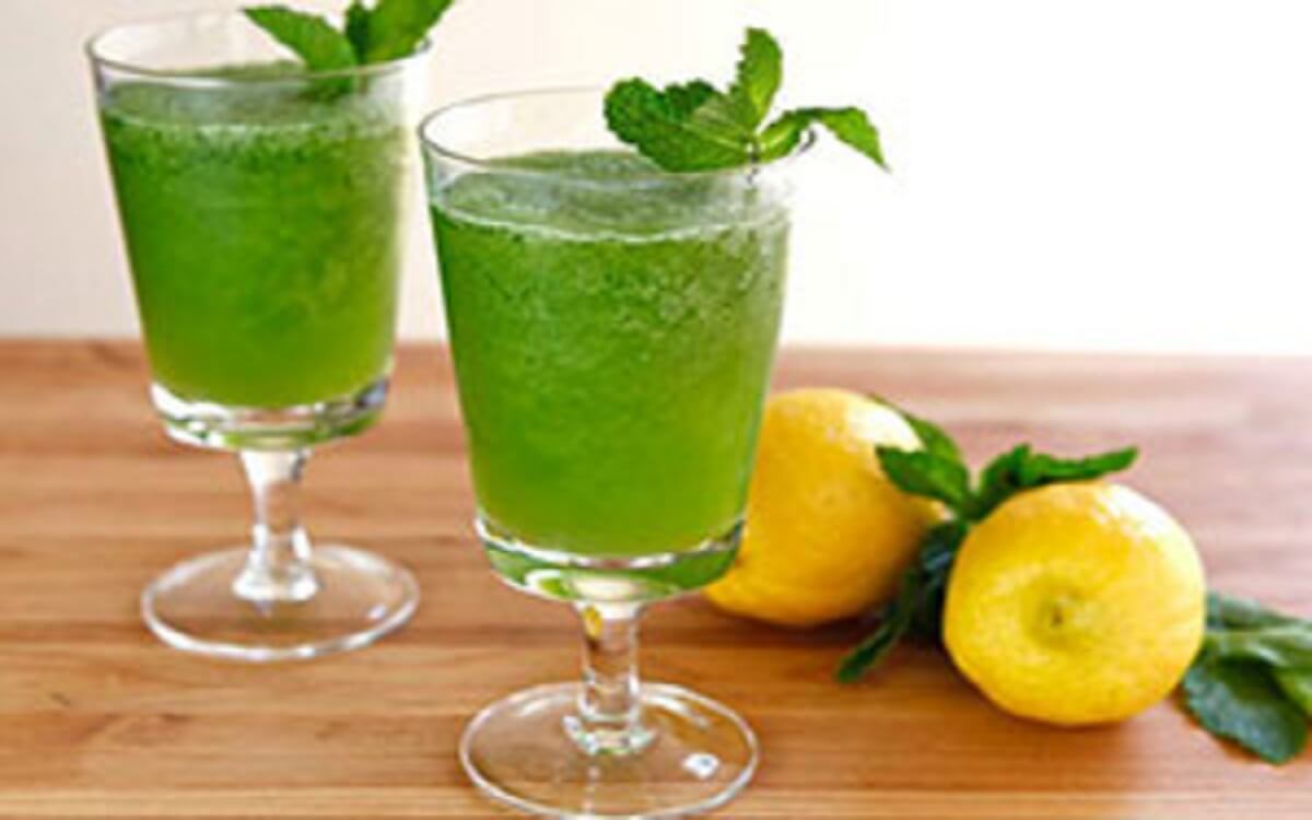 صورة السعرات الحرارية في عصير الليمون بالنعناع بالسكر