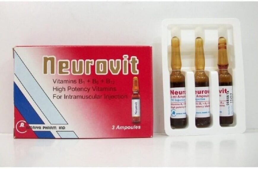 حقن نيوروفيت Neurovit لعلاج نقص فيتامين ب وإلتهاب الأعصاب